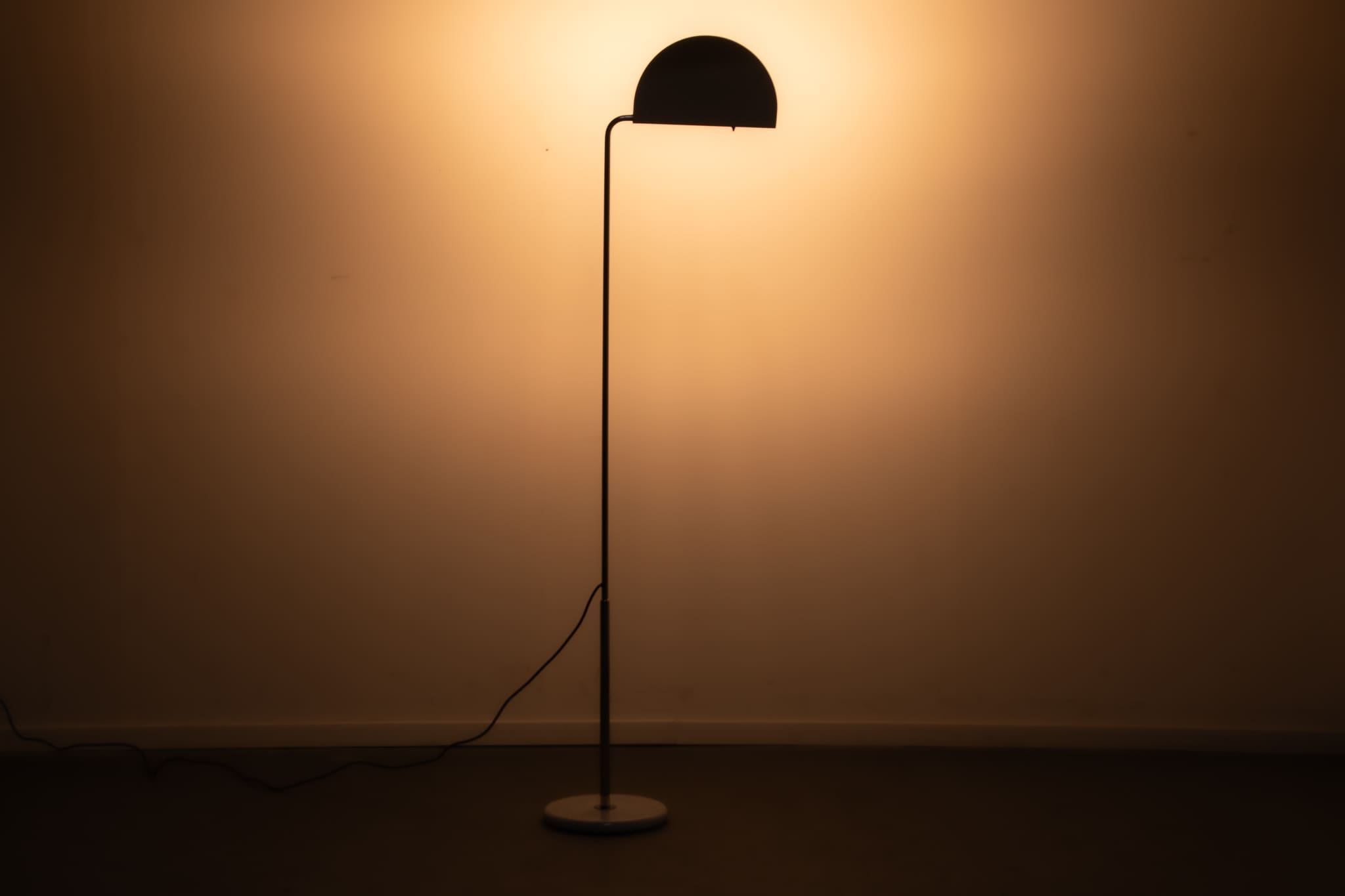 Mezzaluna floor lamp by Bruno Gecchelin for Skipper