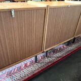Modular vintage showcase library modernist style / Minvielle - 50s/60s