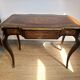 Louis XV style desk inlaid with floral decoration – One drawer