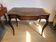 Louis XV style desk inlaid with floral decoration – One drawer