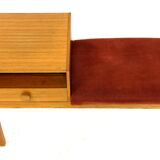 Teak telephone bench, Sweden, 1960