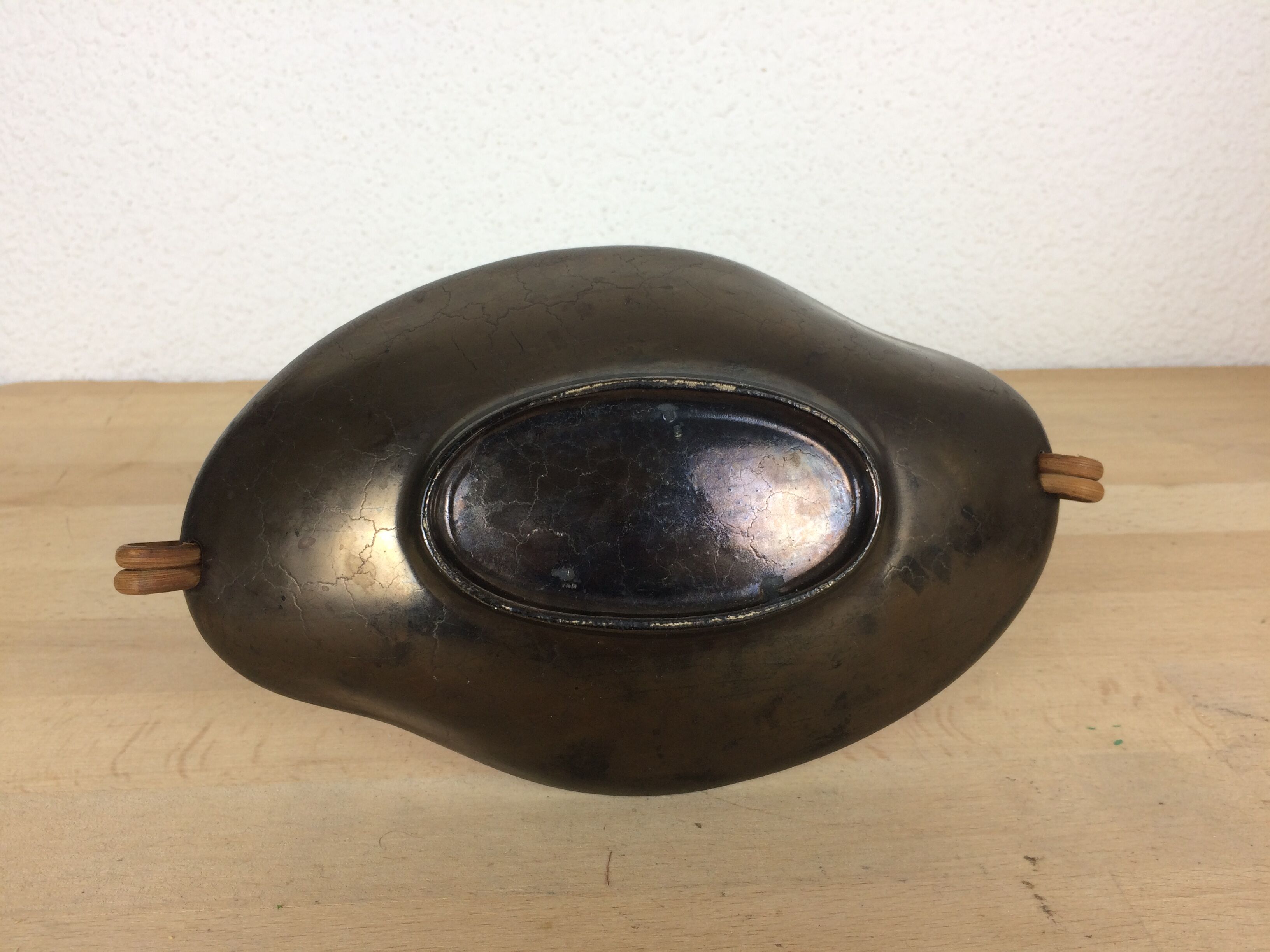 Empty pocket Elchinger ceramic black and red