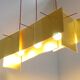 24 karat blau lamp by Ingo Maurer