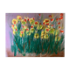Le jardin huile sur toile