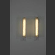 Large pair of Murano glass wall sconces, Italy 1970s. Vintage