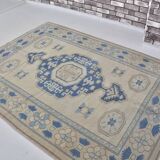 Oushak Vintage Floor Handknotted Rug sku1170