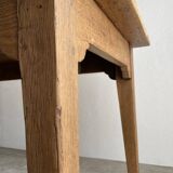 Oak farm table 220 cm