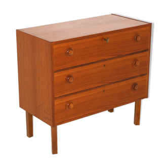 Scandinavian teak dresser, Denmark, 1960