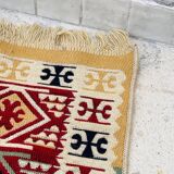 Reversible vintage rug