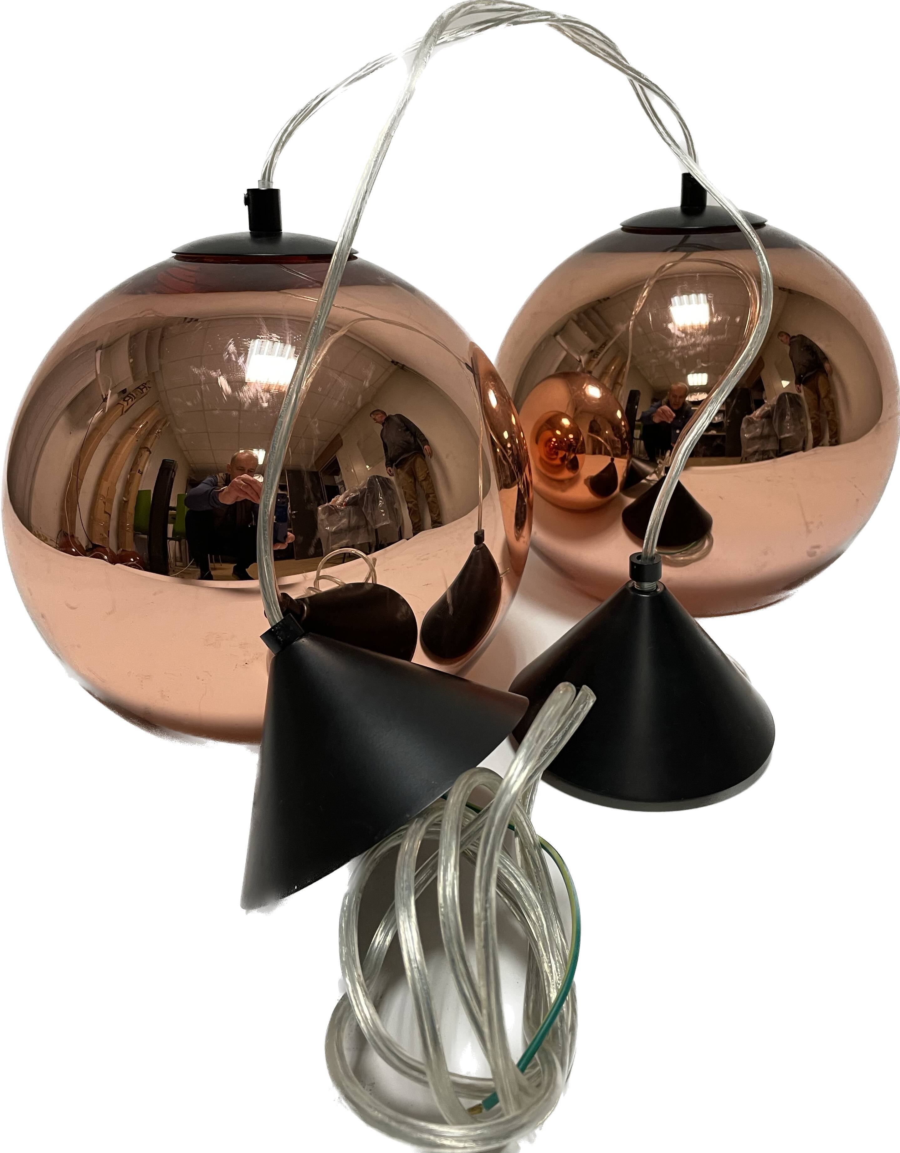 Suspenions Tom Dixon Copper round 25 cm