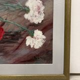 Vintage carnation painting
