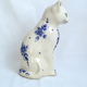 Hand-painted ceramic cat