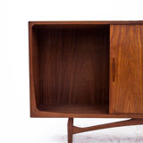 Teak highboard chest of drawers, Denmark, 1960s