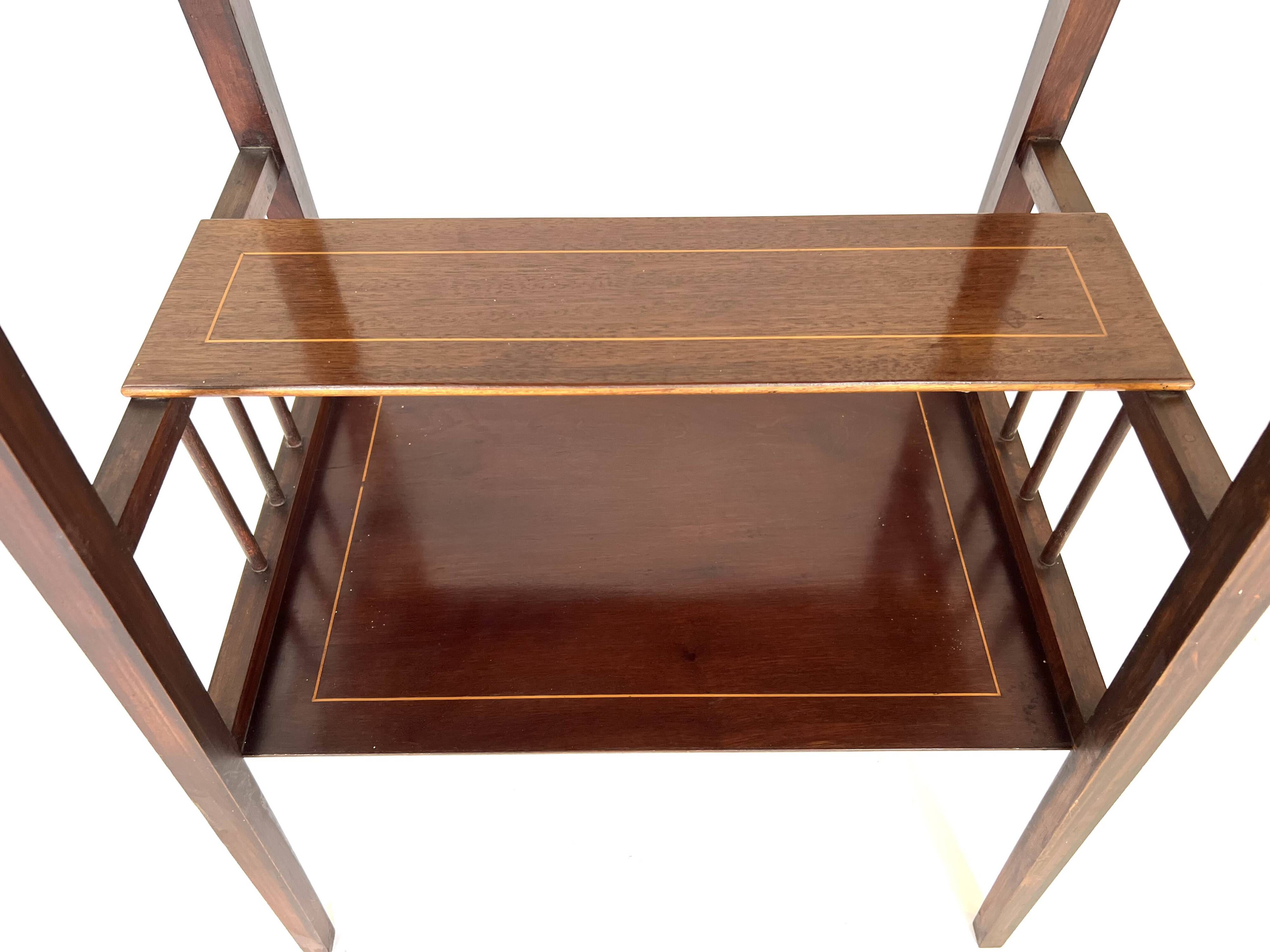 Mahogany side table