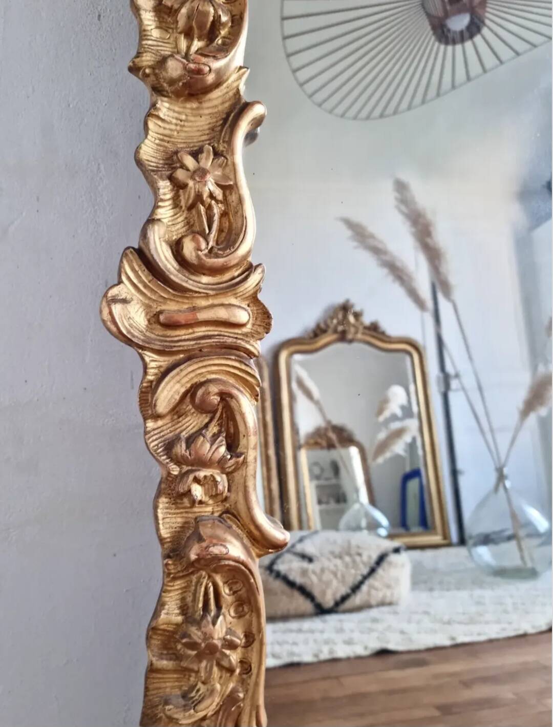 Antique mirror
