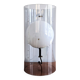 Model D-2045 Cylindrical table lamp with globe for Raak Amsterdam, The Netherlands 1960's