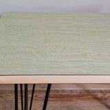 Hairpin leg side table