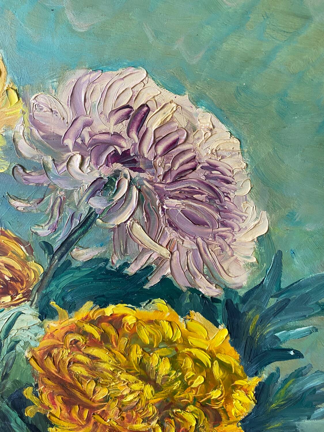 Flower bouquet painting