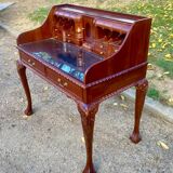 Chippendale-style secretary desk with drawer