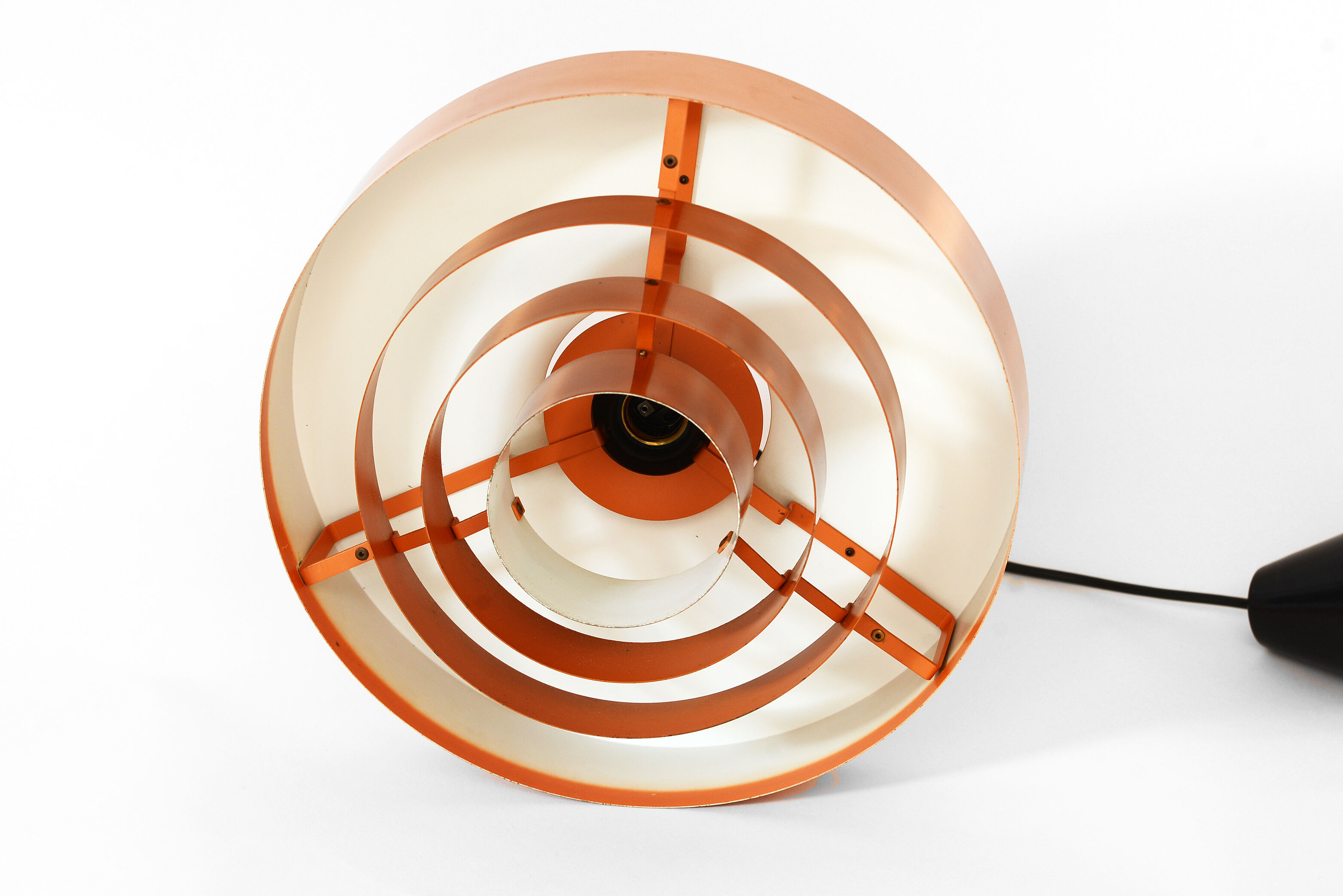 Pendant light Roulet by Jo Hammerborg for Fog & Mørup. Denmark 1960s.
