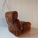Fauteuil en velours