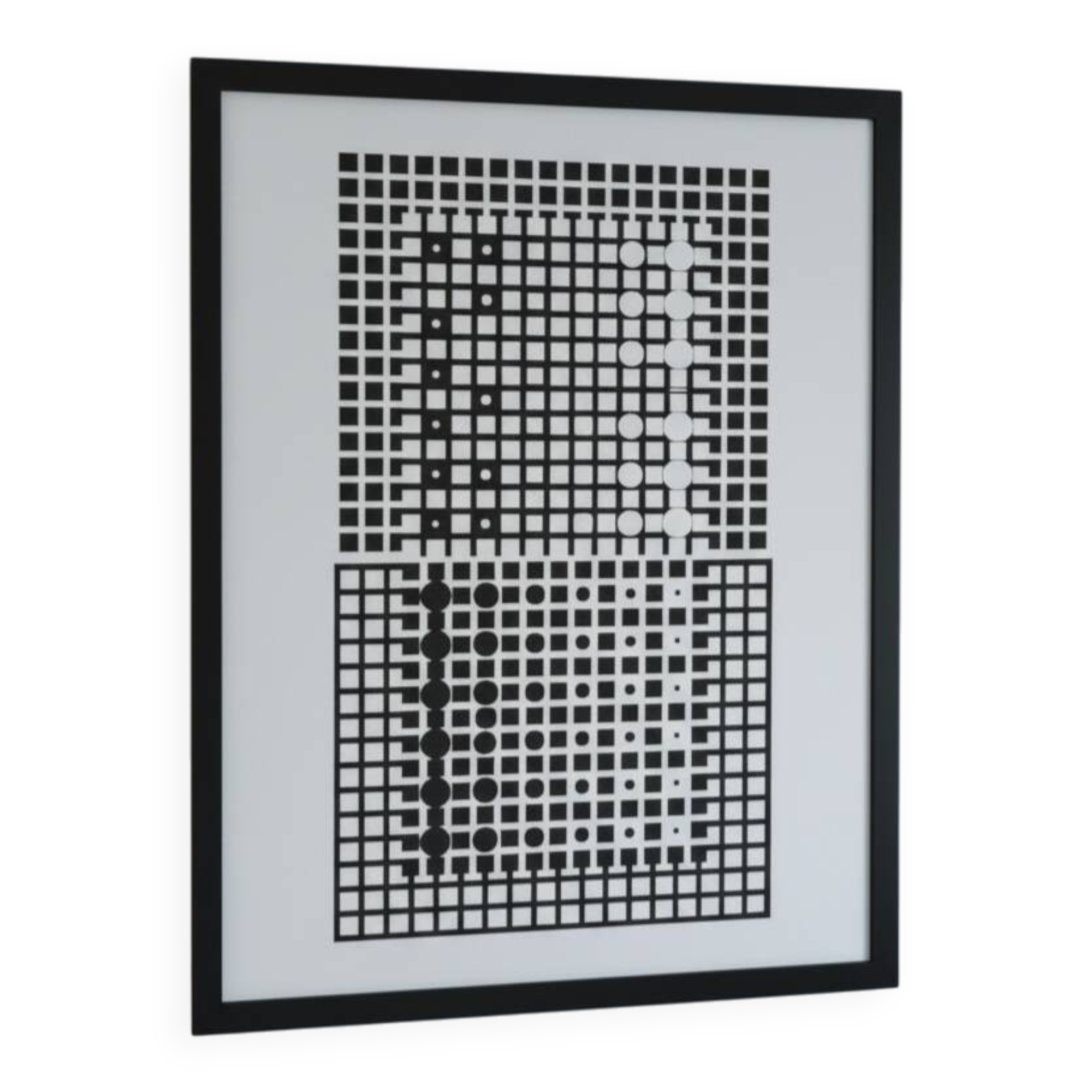 Victor Vasarely d'après œuvre copusculaire