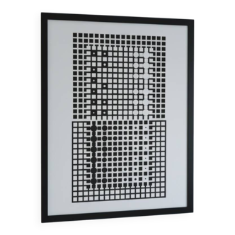 Victor Vasarely d'après œuvre copusculaire