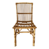 Chaises en rotin vintage