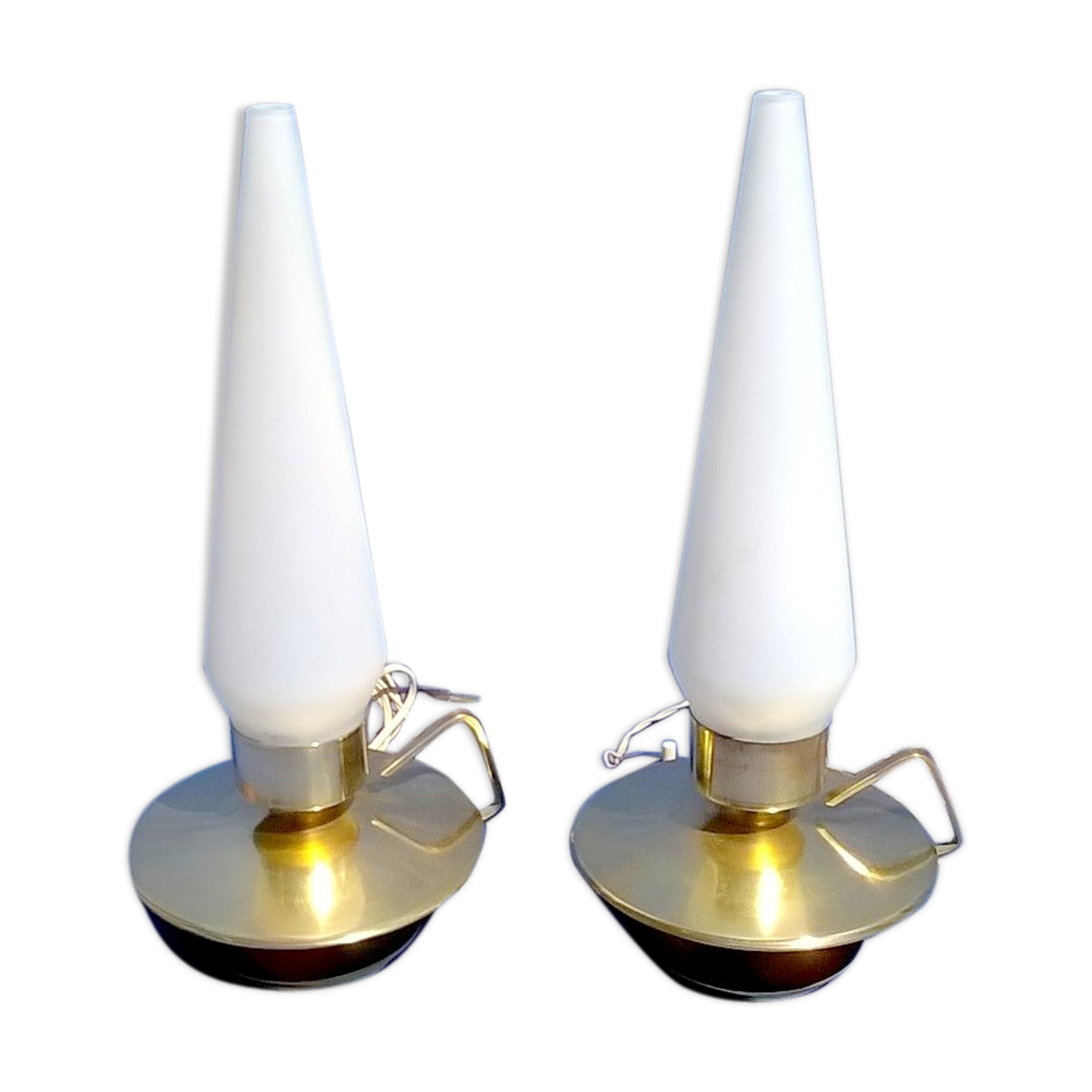 Lampes de chevet Angelo Lelii 1950s