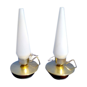 Lampes de chevet Angelo Lelii 1950s