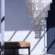 Mother-of-pearl chandelier