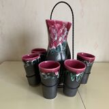 Ceramic orangeade set