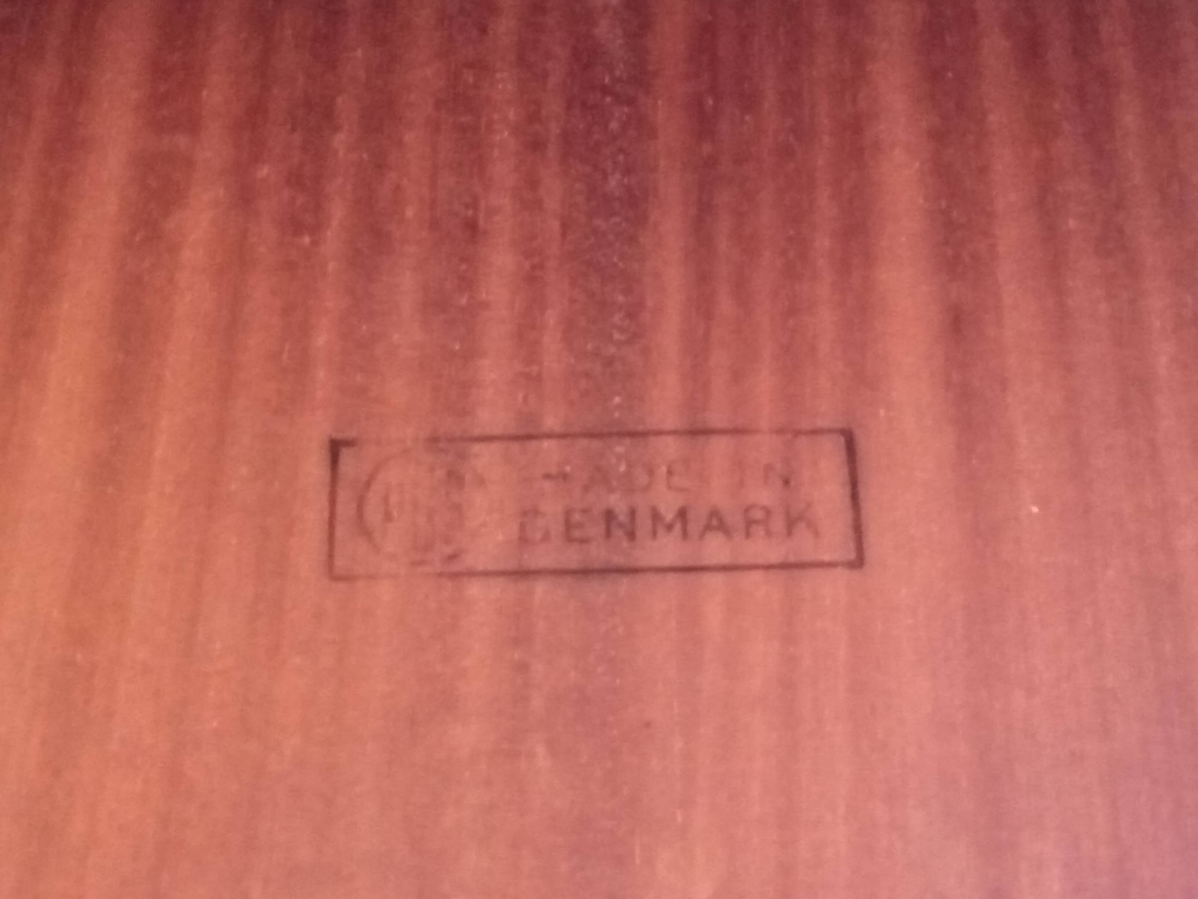 Lifting coffee table, Denmark, 1960s in teak