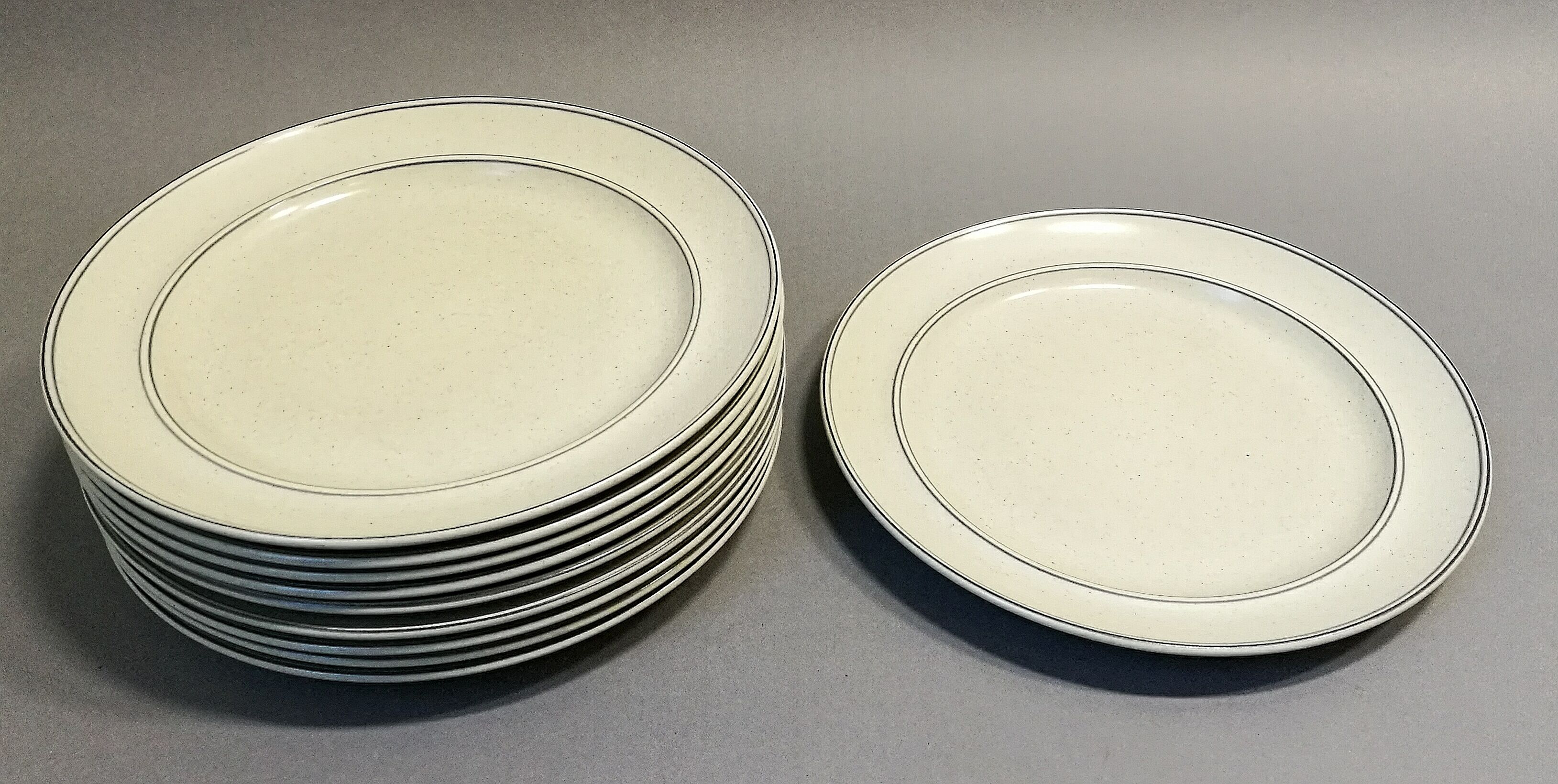 Lot 10 gustavberg 1973 Birka of Stig Lingberg plates
