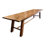 Oak farmhouse table