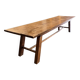 Oak farmhouse table