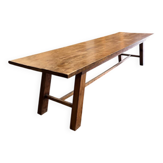 Oak farmhouse table