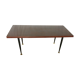 Table basse années 60 en formica