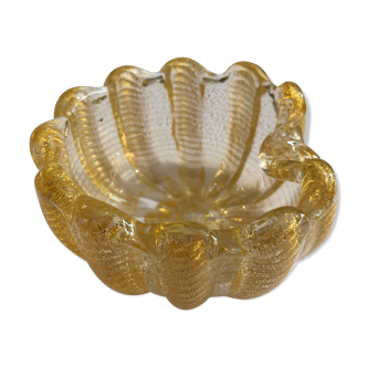 Murano vintage glass ashtray, 1950