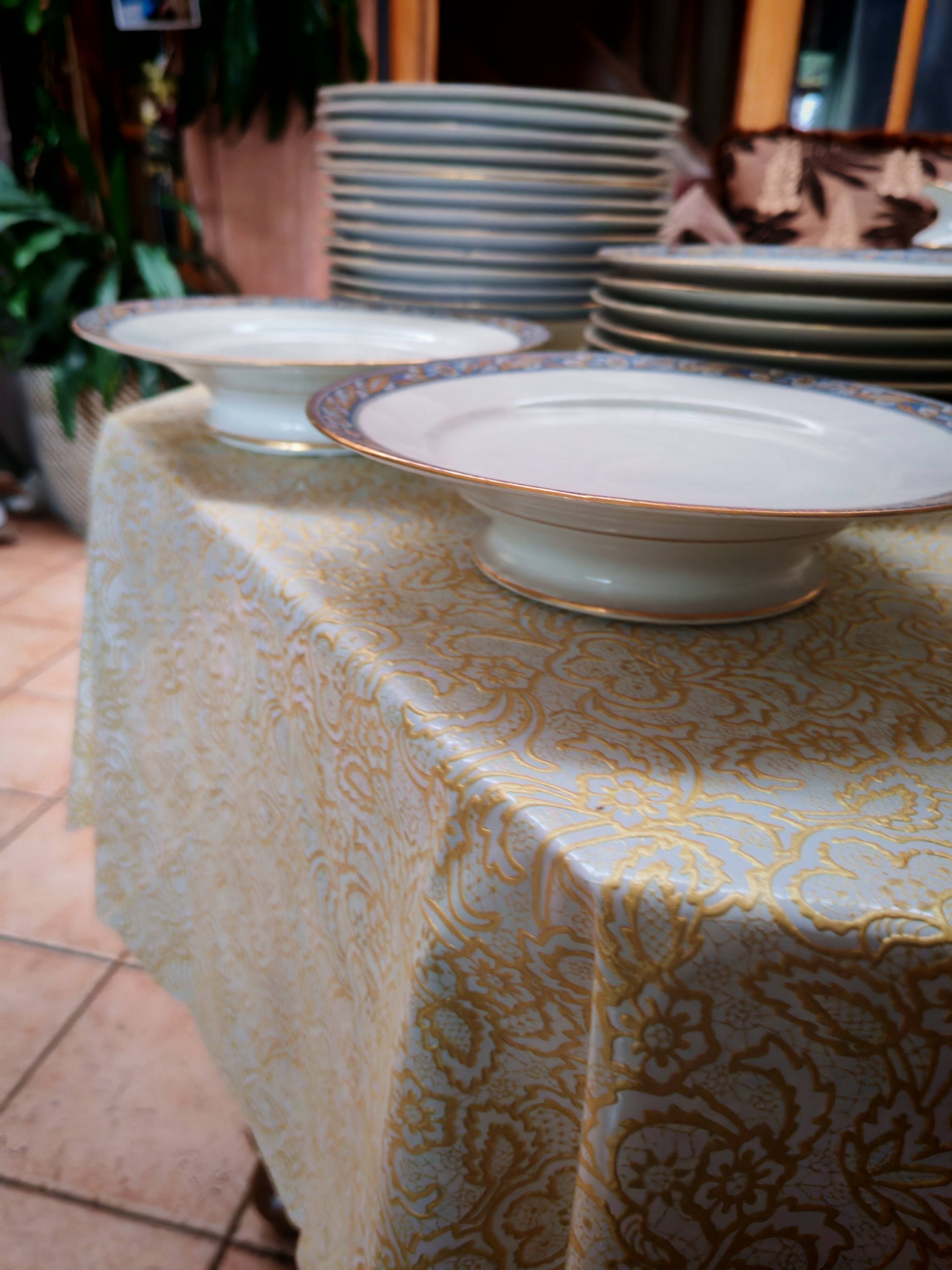 Limoges porcelain service