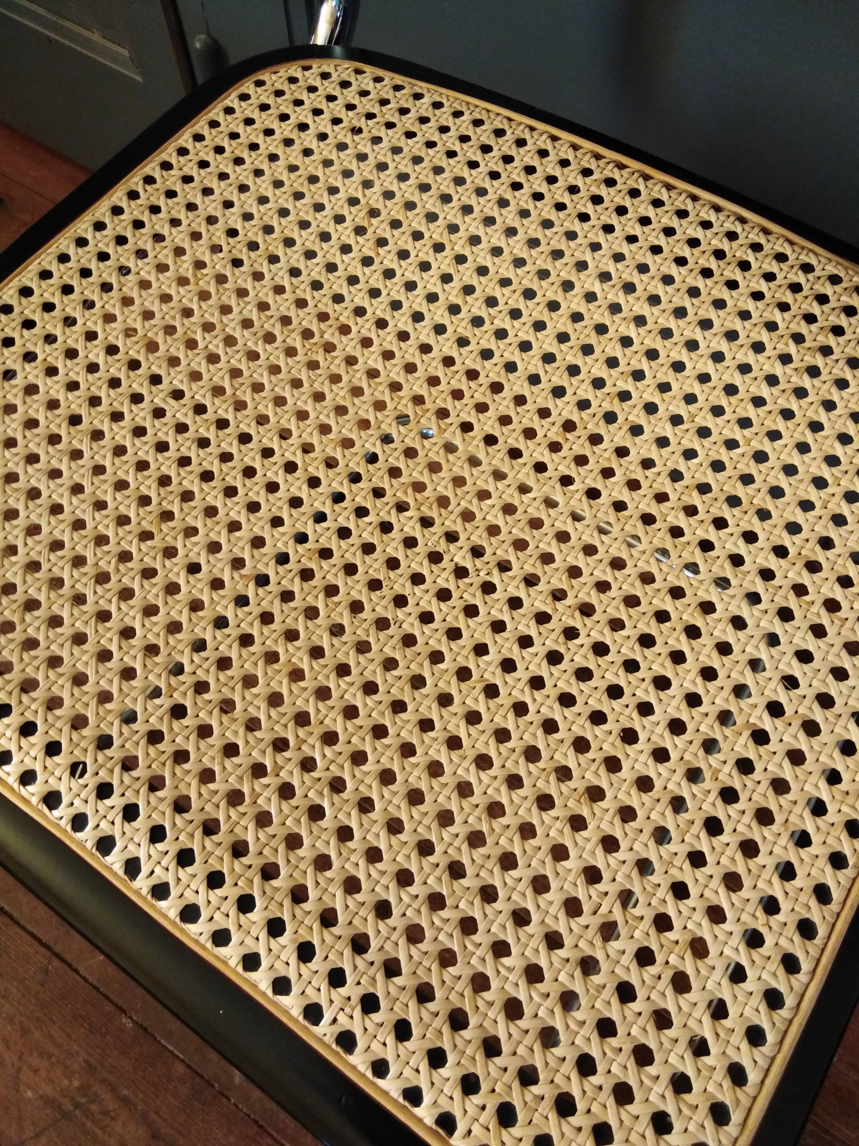 2 chairs Marcel Breuer B32 Cesca 1970