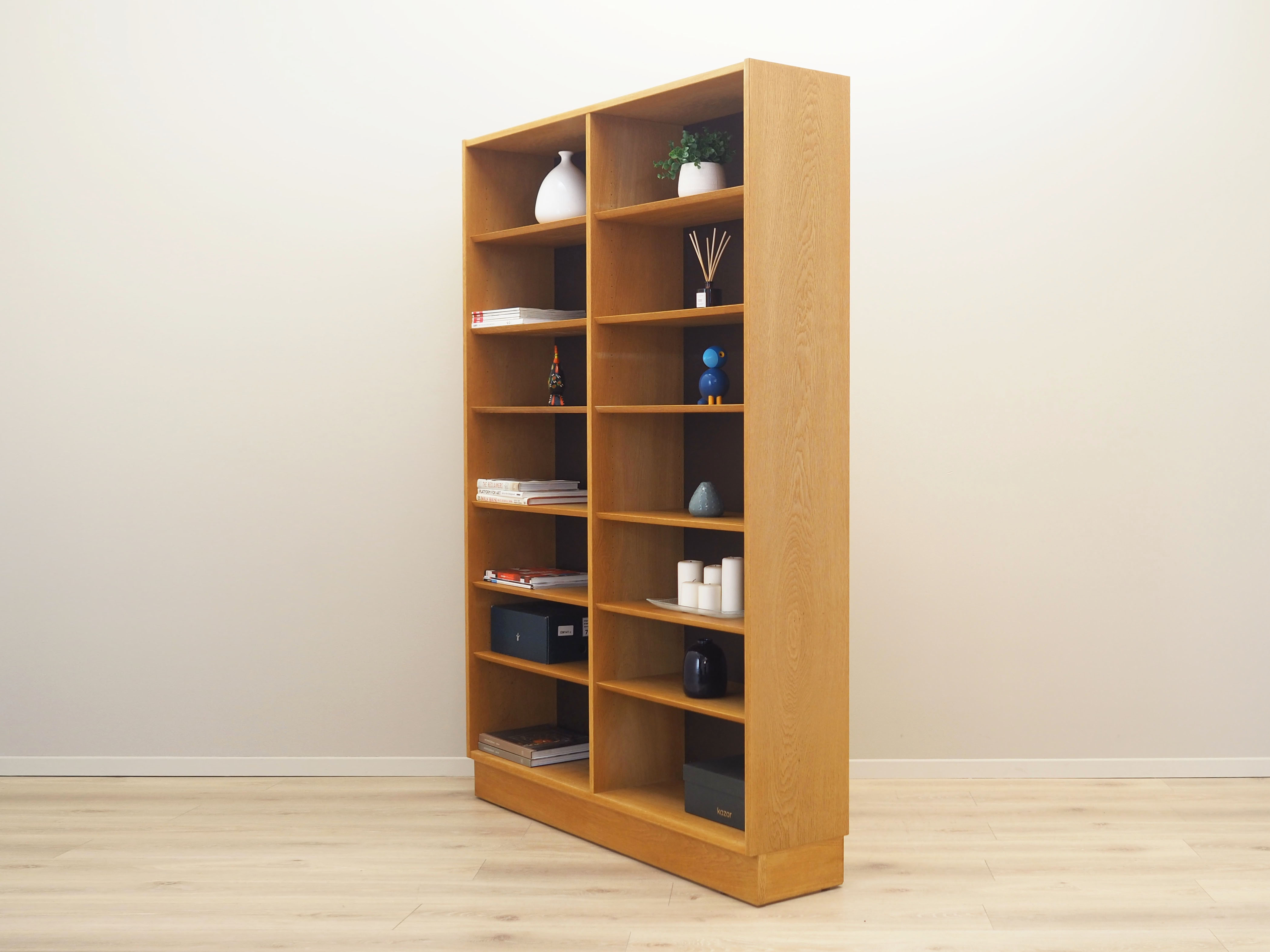 Ash bookcase, Danish design, 1970s, Hundevad