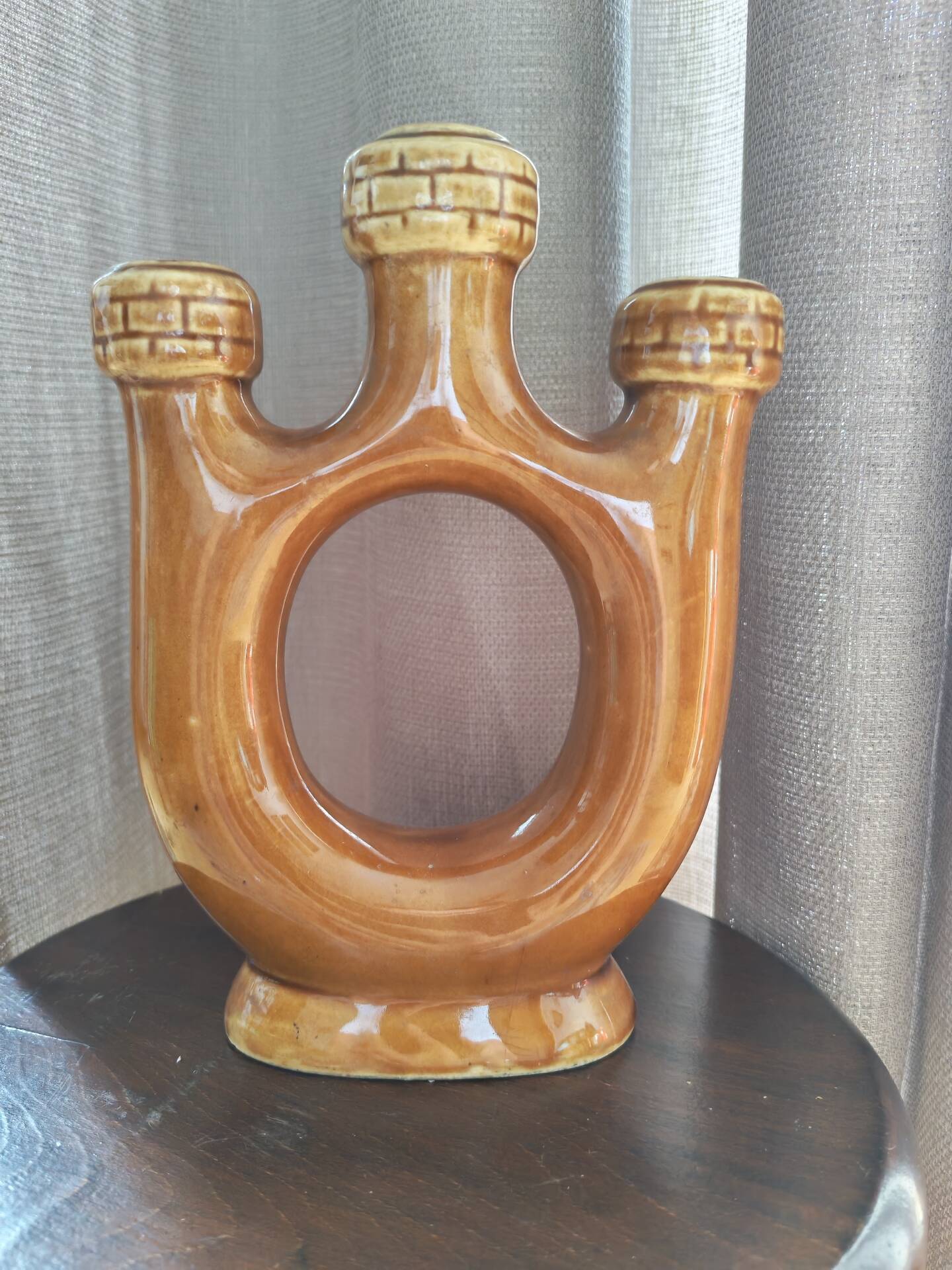 "Tour" chandelier in Polish ceramic 1970