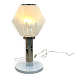 Diamond lamp in Murano glass, Italy 1970