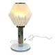 Diamond lamp in Murano glass, Italy 1970