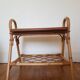 Rattan end of sofa