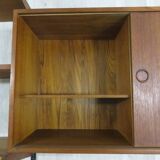 Kai Kristiansen vintage teak shelf modular system for FM Mobler