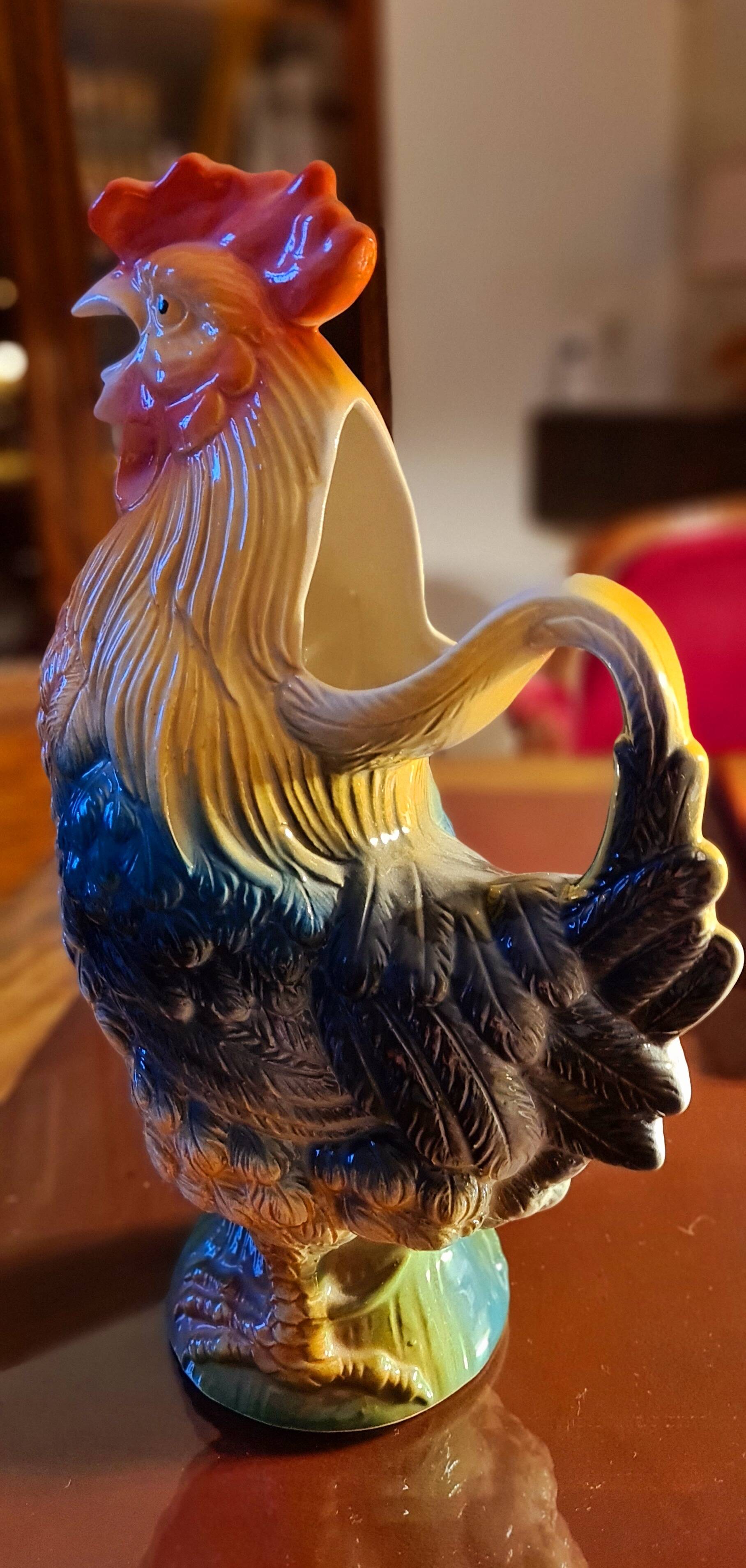 Coq en faïence dlg de st clément