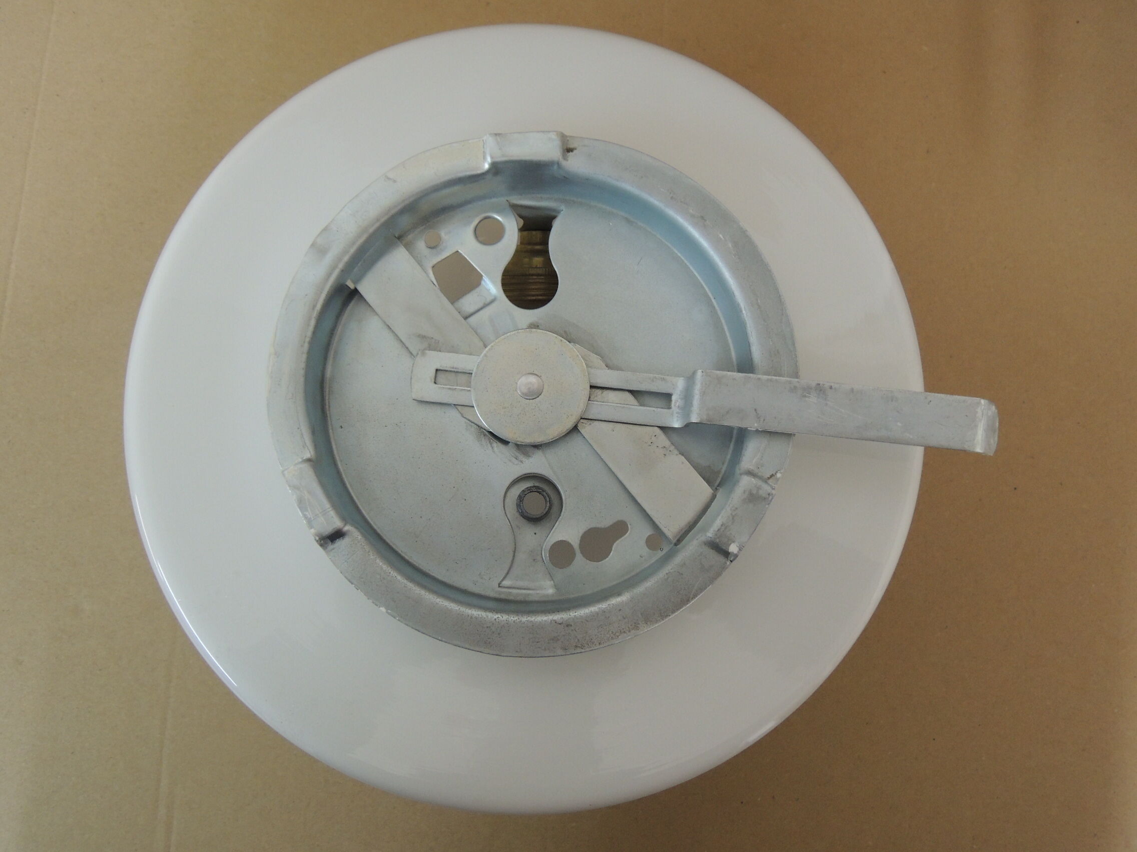 Vintage opaline ceiling light