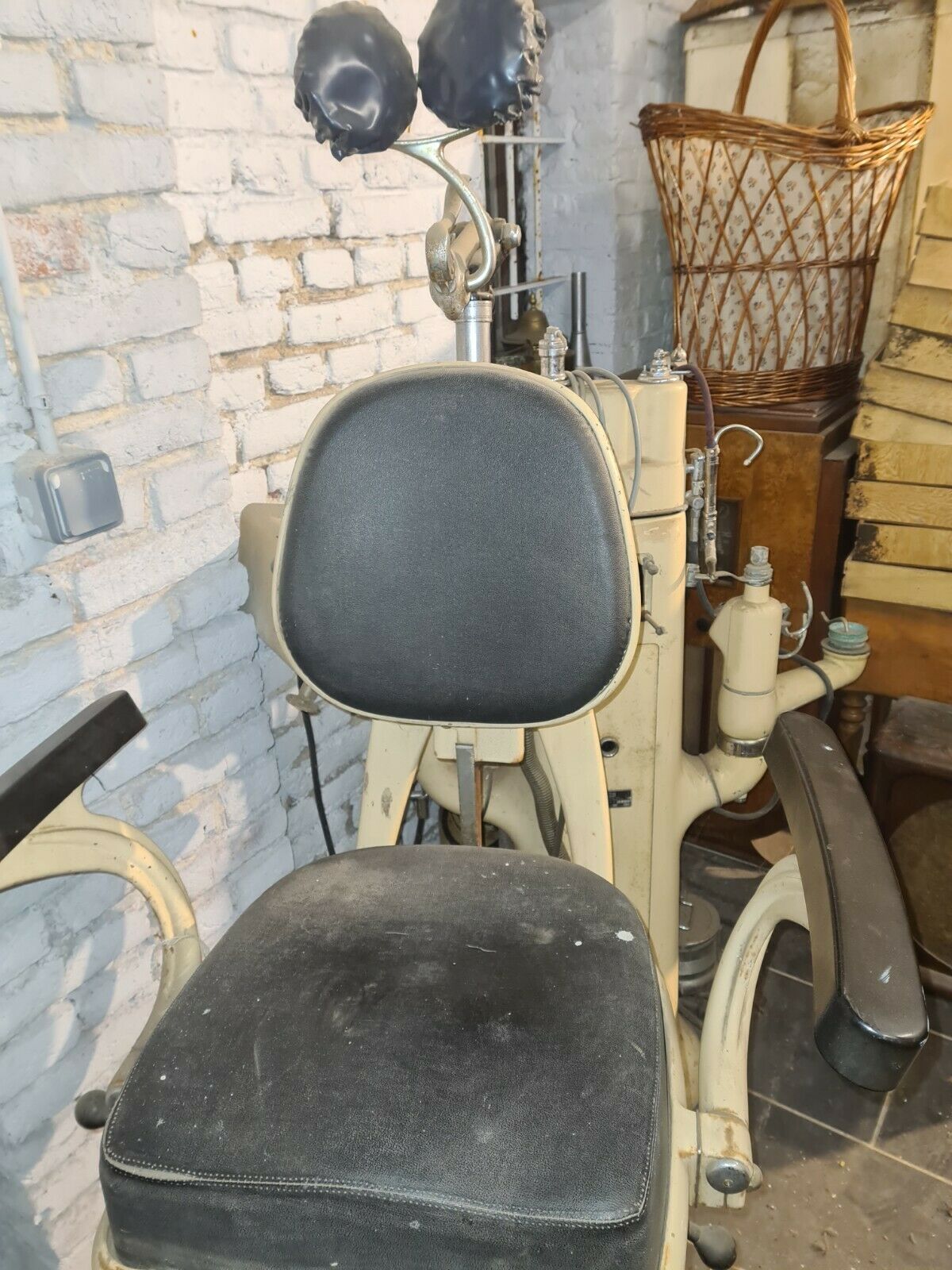 vintage dentist chair